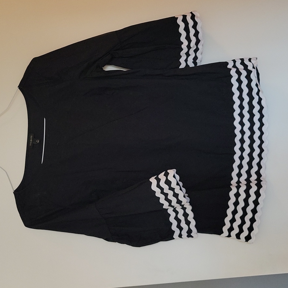 Talbots poplin top